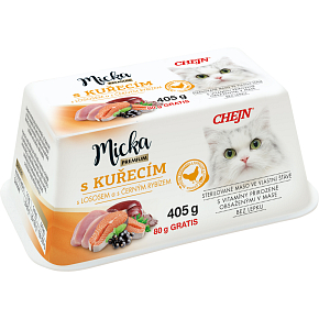 MICKA s kuracím vanička 405g (325g+80g GRATIS MICKA s kuracím vanička 405g (325g+80g GRATIS