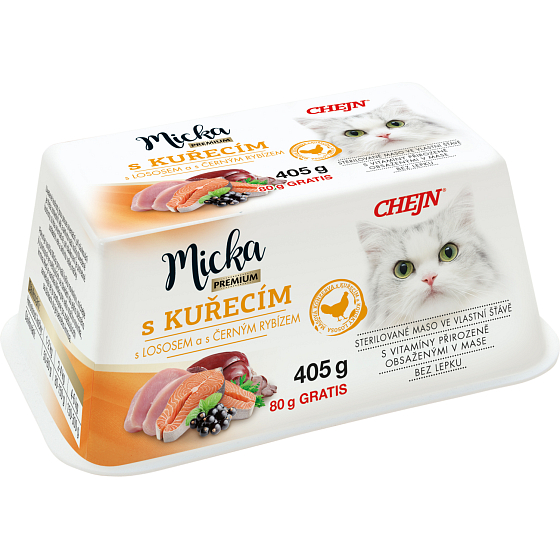 MICKA s kuracím vanička 405g (325g+80g GRATIS