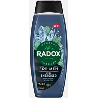 Radox Men Feel Energized 2v1 sprchový gel a šampon pre mužov 450 ml