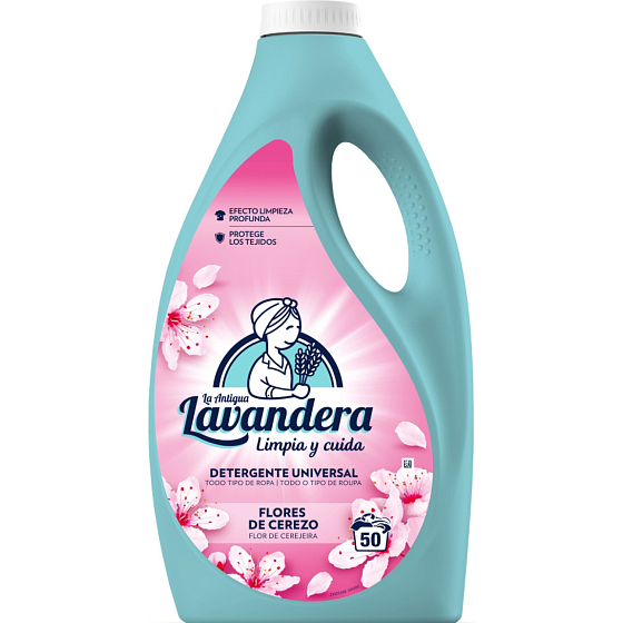 Lavandera čerešňové kvety prací gél 2,5 l, 50 dávok