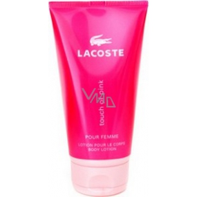 Lacoste Touch of Pink telové mlieko 150 ml