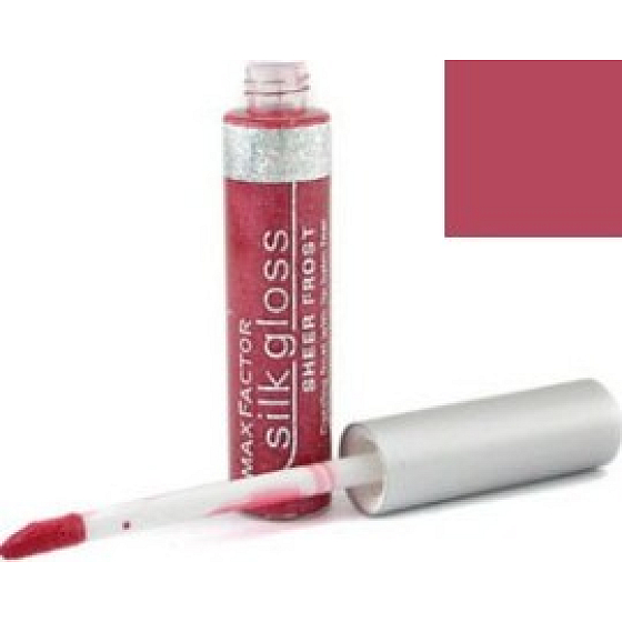 Max Factor Silk Gloss balzam a lesk na pery 380 Frosted Berry 8 ml