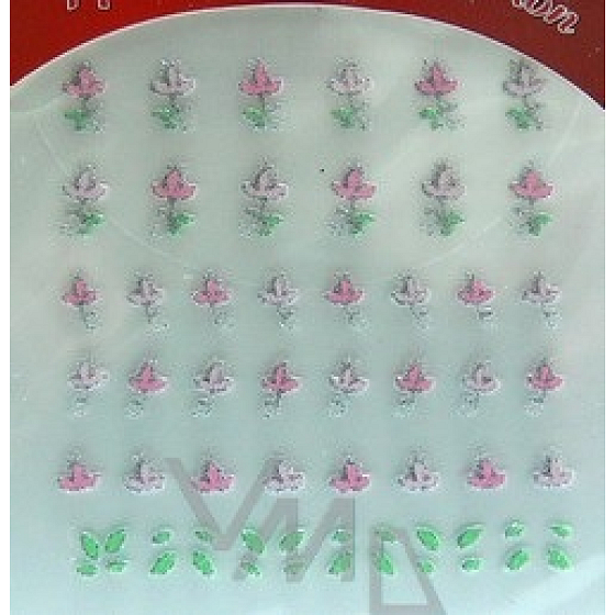 Nail Art nálepky na nechty 3DG008S 1 aršík