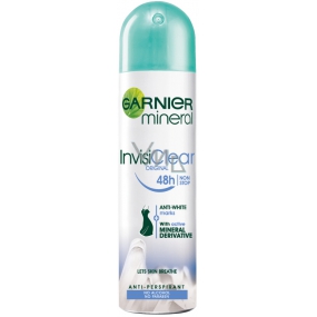 Garnier Mineral InvisiClear dezodorant sprej pre ženy 150 ml