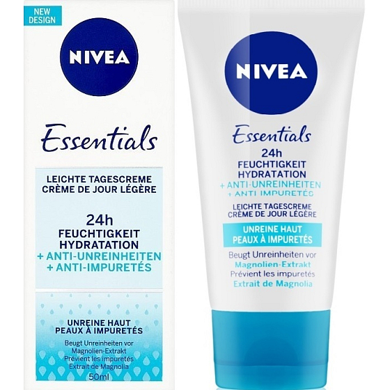 Nivea Essentials 24h ľahký denný krém pre problematickú pleť 50 ml