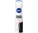 Nivea Invisible Black & White Clear antiperspirant dezodorant sprej pre ženy 150 ml