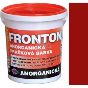 Fronton Anorganická prášková farba Červená pre vonkajšie a vnútorné použitie 800 g
