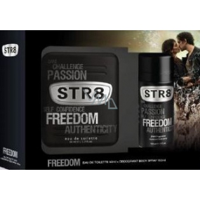 Str8 Freedom toaletná voda 50 ml + dezodorant sprej 150 ml, darčeková sada
