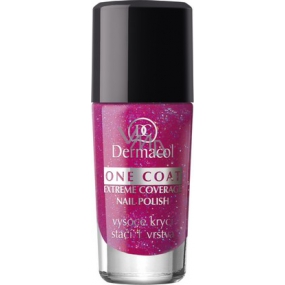 Dermacol One Coat Extreme Coverage Nail Polish lak na nechty 101 10 ml