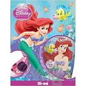 Disney Princess - Ariel sprchový gel 250 ml + parfum 20 ml + hubka, kozmetická sada