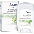Dove Maximum Protection Uhorka & Zelený čaj antiperspirant dezodorant stick pre ženy 45 ml