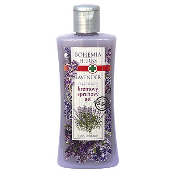 Bohemia Gifts Lavender regeneračný krémový sprchový gél 250 ml