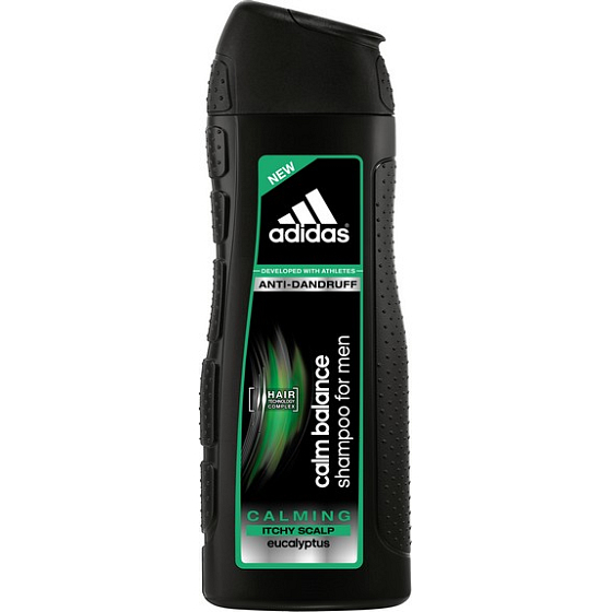 Adidas Calm Balance proti lupinám šampón na vlasy pre mužov 400 ml