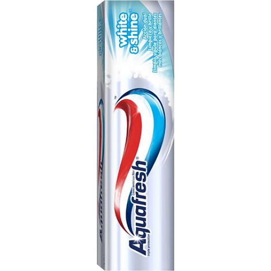 Aquafresh Whitening White & Shine zubná pasta s bieliacim účinkom 100 ml
