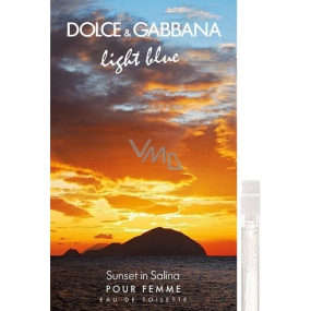 Dolce & Gabbana Light Blue Sunset in Salina toaletná voda pre ženy 2 ml, vialka