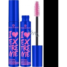 Essence I Love Extreme Volume vodeodolná riasenka Black 12 ml