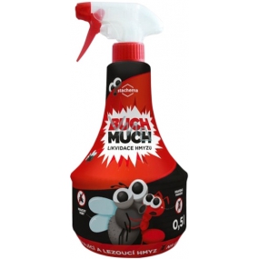 Buch Much kvapalný prípravok určený na hubenie všetkého hmyzu 0,5 l rozprašovač