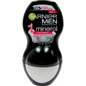 Garnier Men Mineral Action Control Thermic 72h guličkový antiperspirant dezodorant roll-on pre mužov 50 ml