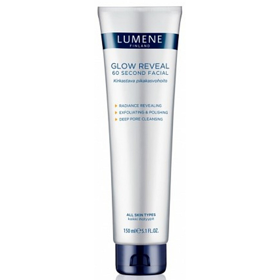 Lumene Glow Reveal 60 second Facial expresné čistiaca starostlivosť 150 ml
