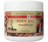 Bohemia Gifts Hadí jed masážny gél so syntetickým hadím jedom 600 ml