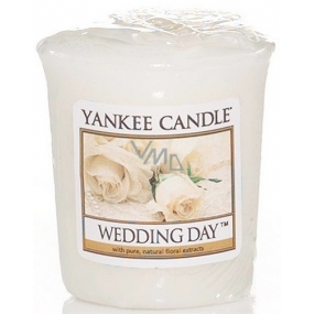 Yankee Candle Wedding Day - Svadobný deň vonná sviečka votívny 49 g