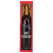 Bohemia Gifts Merlot No stress červenej darčekovej víno 750 ml