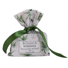 Bohemia Gifts Botanica Konopný olej ručne vyrábané toaletné mydlo 100 g