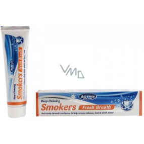 Beauty Formulas Smokers Fresh Breath zubná pasta pre fajčiarov jemne odstráni škvrny a zafarbenie zubov 100 ml