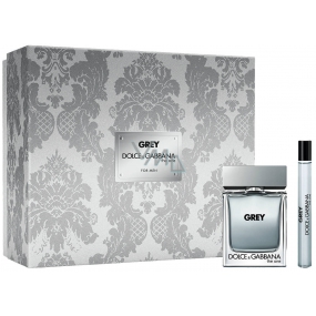 Dolce & Gabbana The One Grey toaletná voda 50 ml + toaletná voda 10 ml, darčeková sada