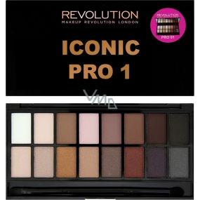 Makeup Revolution Iconic Pre 1 paletka očných tieňov 16 g