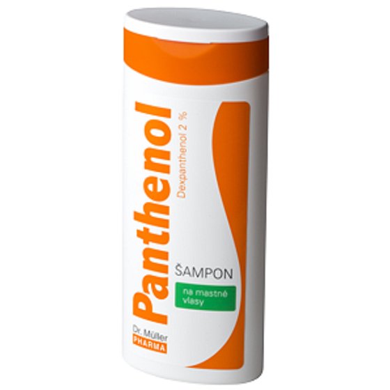 Dr. Müller Panthenol 2% šampón pre mastné vlasy s dexpanthenolom 250 ml