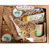 Jack N Jill BIO Dino extra mäkká zubná kefka pre deti + pohárik z bambusových a ryžových pliev 300 ml + Banán prírodné zubná pasta pre deti 50 g + jojo + pastelky, darčeková sada