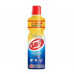 Savo Original XL balenia dezinfekcia vody a povrchov účinne odstraňuje 99,9% baktérií 1,2 l