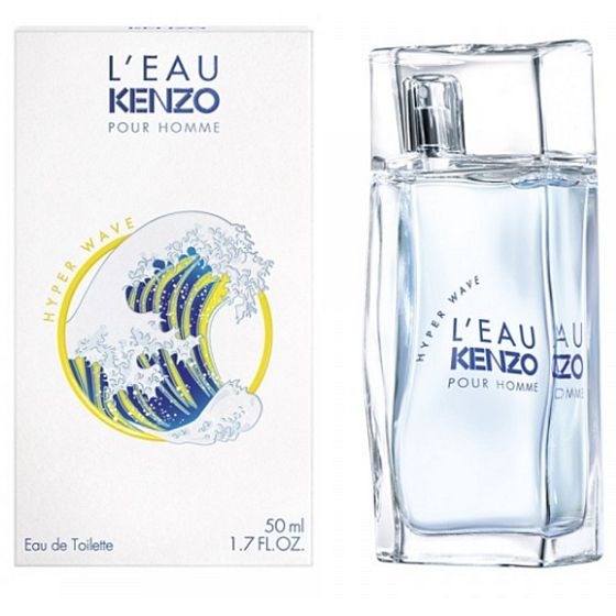 Kenzo L Eau Kenzo Pour Homme Hyper Wave toaletná voda pre mužov 50 ml