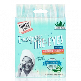Dirty Works Easy On The Eyes maska na oči a očné okolie 10 x 8 ml