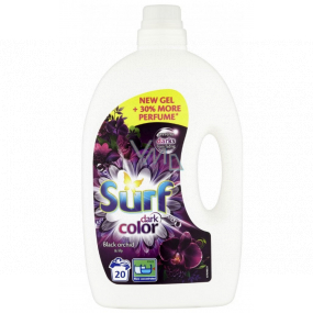 Surf Black Midnight prací gél na tmavú bielizeň 20 dávok 1 l