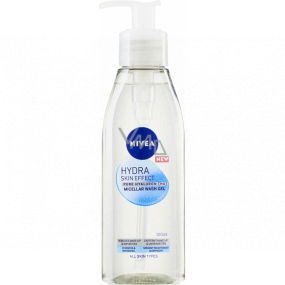 Nivea Hydra Skin Effect čistiaci micelárny gél s kyselinou hyalurónovou 150 ml