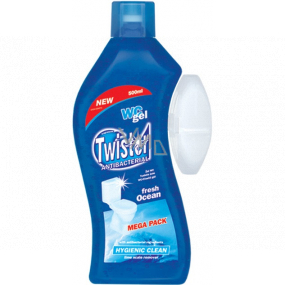 Twister Fresh Ocean - Svieža oceán WC gél tekutý čistič 500 ml