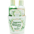 SK S&G Spa Happiness Blooms from Within telové mydlo 100 ml + telové mlieko 100 ml + kúpeľové kryštáliky 50 g, kozmetická sada v kvetináči