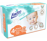 Linteo Baby Premium 4+ Maxi 10 - 17 kg jednorazové plienky 46 kusov