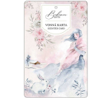 Bohemia Gifts Aromatická vonná karta Zima 10,5 x 16 cm