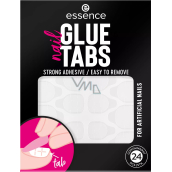 Essence Glue Tabs Lepiace vankúšiky na nechty 24 kusov