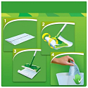 Swiffer Kit mop + náhradná prachovka na podlahu 8 kusov + čistiace utierky 3 kusy, sada