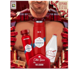 Old Spice Ironman Whitewater sprchový gél 250 ml + voda po holení 100 ml + deodorant sprej 150 ml + hracie domino, kozmetická sada pre mužov