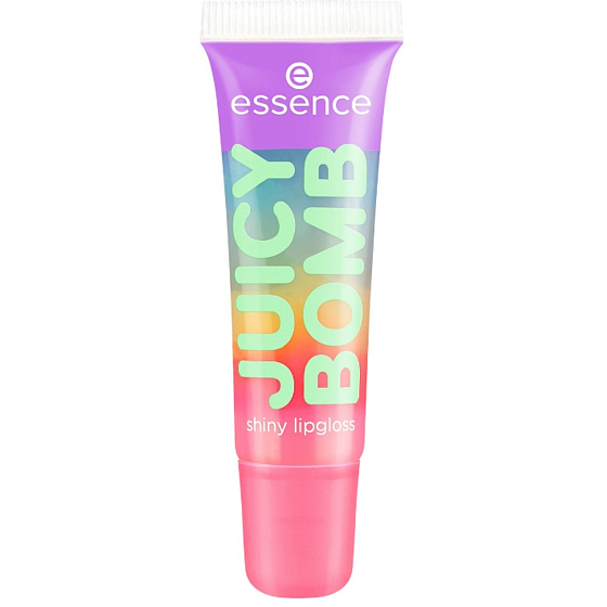 Essence Juicy Bomb Party lesk na rty, odstín 01 Bubblegum Bliss, 10 ml