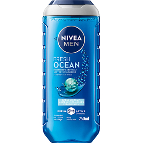 Nivea Men Fresh Ocean 3 v 1 Sprchový gel 250ml Nivea Men Fresh Ocean 3 v 1 Sprchový gel 250ml