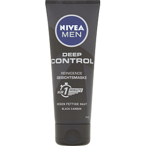 Nivea Men Deep pleťová maska, 75 ml