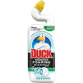 Duck Extra Power Pine penivý bieliaci WC gél, 750 ml