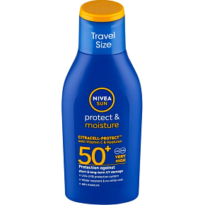 Nivea Sun Protect & Moisture hydratačné telové mlieko OF50 100 ml