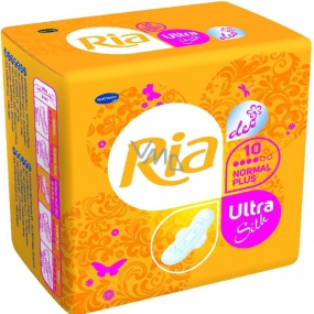 Ria Ultra Silk Normal Plus Deo hygienické vložky 10 kusov